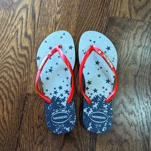 Havaianas Flip Flops US Size 7/8 - Never Worn